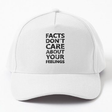 Ben Shapiro Facts Don't Care About Your Feelings Vintage Baseball Cap Hat Casquette Snapback