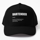 Barkeeper Bartender Funny Definition Baseball Cap Unisex Hat Casquette Snapback