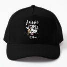 Aussie Mama  Australian Shepherd Mom Baseball Cap Unisex Hat Casquette Snapback