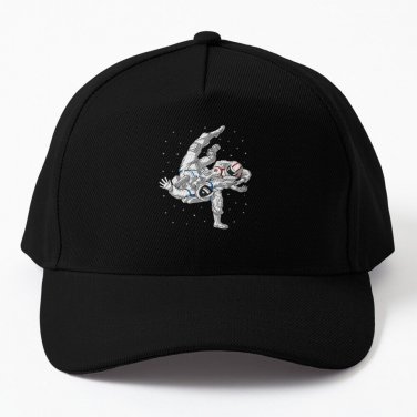 Astronaut Brazilian Jiu Jitsu Judo Martial Arts Grappling Baseball Cap Hat Casquette Snapback