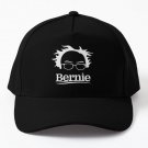 Bernie Sanders Silhouette Text Design Baseball Cap Casquette Hat Women Black