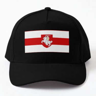 Belarusian Historical Flag Baseball Cap Casquette Hat Black Snapback Women Mens Hip Hop