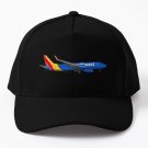 Being 737 Southwest Baseball Cap Hat Czapka Hip Hop Printed Casquette Black
