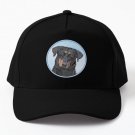 Beauceron Painting Cute Original Dog A Baseball Cap Hat Black Snapback Hip Hop