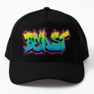 Beast Baseball Cap Hat Snapback Black Casquette