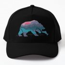 Bear Country Baseball Cap Hat Hip Hop Printed Snapback Casquette Black Sun