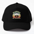 Be Curious Not Judgmental Baseball Cap Casquette Hat Snapback Women Mens Black