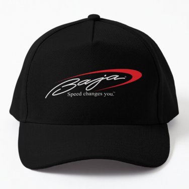 Baja Boats Baseball Cap Hat Printed Snapback Black Hip Hop