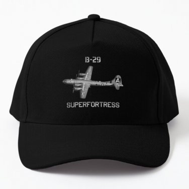 B 29 Superfortress World War 2 Airplane Baseball Cap Hat Snapback Casquette