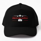 Aviation Photographer In Red Colour Baseball Cap Hat Women Snapback Casquette