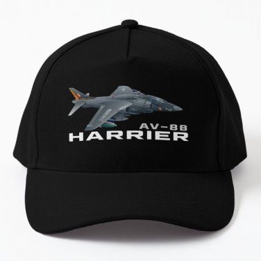 Av 8B Harrier Baseball Cap Hat Printed Snapback Black Casquette Hip Hop Czapka
