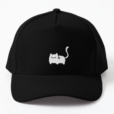 Autistic Cat Baseball Cap Hat Snapback Czapka Casquette Black Hip Hop