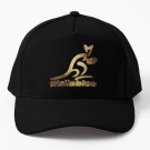 Australia Rugby Wallabies Gold Baseball Cap Hat Casquette Black Snapback
