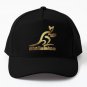 Australia Rugby Wallabies Gold Baseball Cap Hat Casquette Black Snapback
