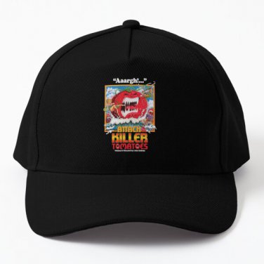 Attack Of The Killer Tomatoes Quot Or Baseball Cap Casquette Hat Women Black Snapback