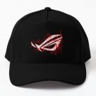 Asus Rog Gamer Baseball Cap Hat Casquette Black Women