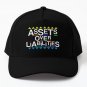 Assets Over Liabilities Accountant Marti Baseball Cap Casquette Hat Black Women