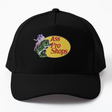 Ass Pro Shops Baseball Cap Hat Mens Casquette Snapback Black