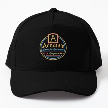 Arnold Is Drive In Baseball Cap Hat Casquette Black Mens