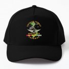 Army Vietnam Combat Avn Vet Door Gunne Baseball Cap Hat Printed Czapka Black Snapback