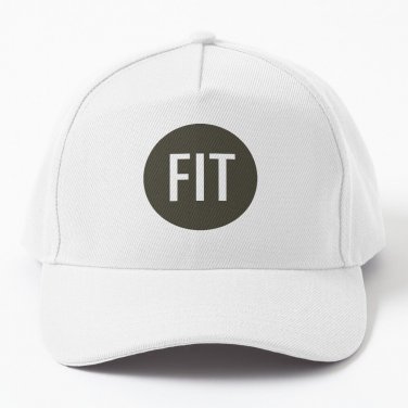Institute Logo Grey Baseball Cap Casquette Western Hats Cap The Hat Sunhat Caps