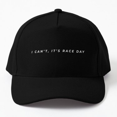 I Can't It's Race Day Baseball Cap Casquette Anime Foam Party Hat