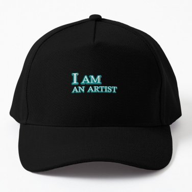I An Artist Independent Artist Websites Baseball Cap Casquette Black Rave Hat
