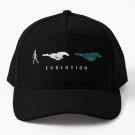 Human Evolution  Mustang Mach E Drivers Baseball Cap Casquette Trucker Cap Hats
