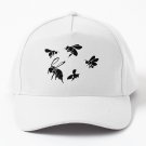 Honey Bees Black Baseball Cap Casquette Sun Hat Rugby Rave Hat