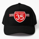 Highway East Coast Zealand Maori Pattern Baseball Cap Casquette Hat Snap Back Hat