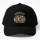 Grandpa Thethe Myth The Legend Baseball Cap Casquette Christmas Hat Boonie Hats