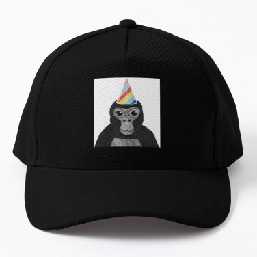 Gorilla Tag Monkey With Hat Baseball Cap Casquette Wild Ball Hat The Hats Man