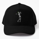 Golf Funny Golfing Skeleton Golfer Halloween Pattern Baseball Cap Casquette Caps Hat