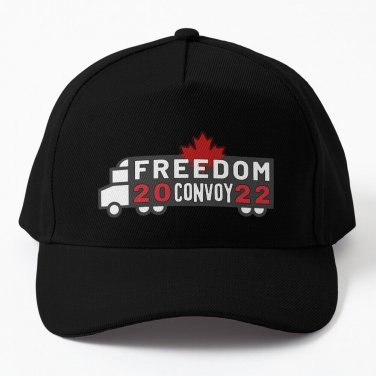 Freedom Convoy Canada 2022 Support Truckers Baseball Cap Casquette Golf Hat Cap