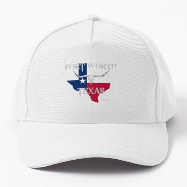 Fort Worth Texas Home The Long Horn Baseball Cap Casquette Hat Streetwear Hats