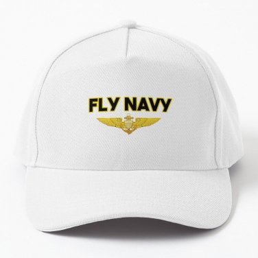 Fly Navy Shirt Classic Naval Officer Pilot Wings Tee Baseball Cap Casquette Hats Cap