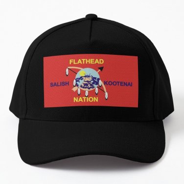 Flathead Indian Reservation Flag Usa Baseball Cap Casquette Streetwear Rugby Hat