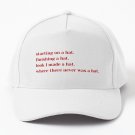 Finishing The Hat Lyrics Baseball Cap Casquette Tea Hats Tactical Cap Hat