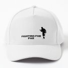 Fighting For Par Silhouette Golf Putting Design Baseball Cap Casquette Cap Trucker Hat