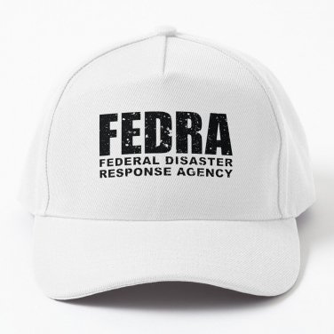 Fedra The Last Us Federal Disaster Response Agency Tlou Distressed Cap Casquette Hatmen Wear