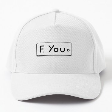 F. You Tagname Baseball Cap Casquette Hip Hop Ball Cap Hat