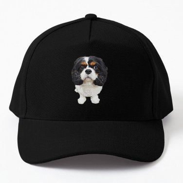 Cavalier King Charles Spaniel Tri Baseball Cap Unisex Hat Casquette Snapback