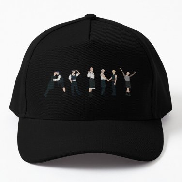 Butter ARMY sign silhouette, Butter illustration Baseball Cap Hat Casquette Snapback