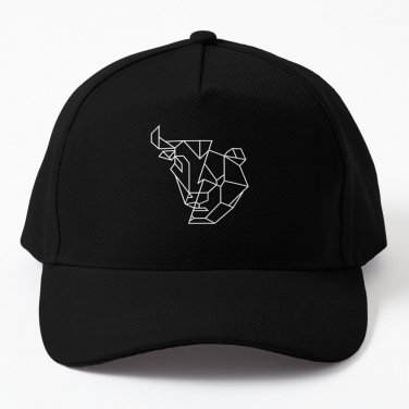 Bull and Bear Geometric Baseball Cap Unisex Hat Casquette Snapback