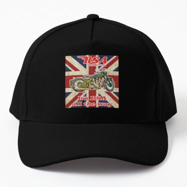 BSA Motorcycle Retro Design Baseball Cap Unisex Hat Casquette Snapback