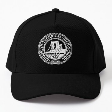 Brooklyn Technical High School - White Logo Baseball Cap Hat Casquette Snapback