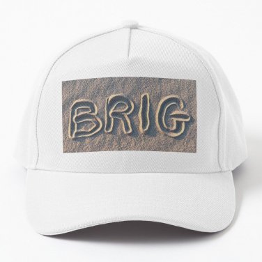 Brig aka Brigantine Written in the Sand Baseball Cap Unisex Hat Casquette Snapback