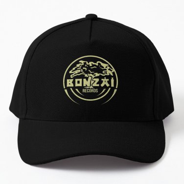 Bonzai Records - Techno Hardcore - Side Baseball Cap Unisex Hat Casquette Snapback