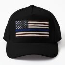 Blue Line American Flag Baseball Cap Unisex Hat Casquette Snapback