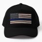 Blue Line American Flag Baseball Cap Unisex Hat Casquette Snapback